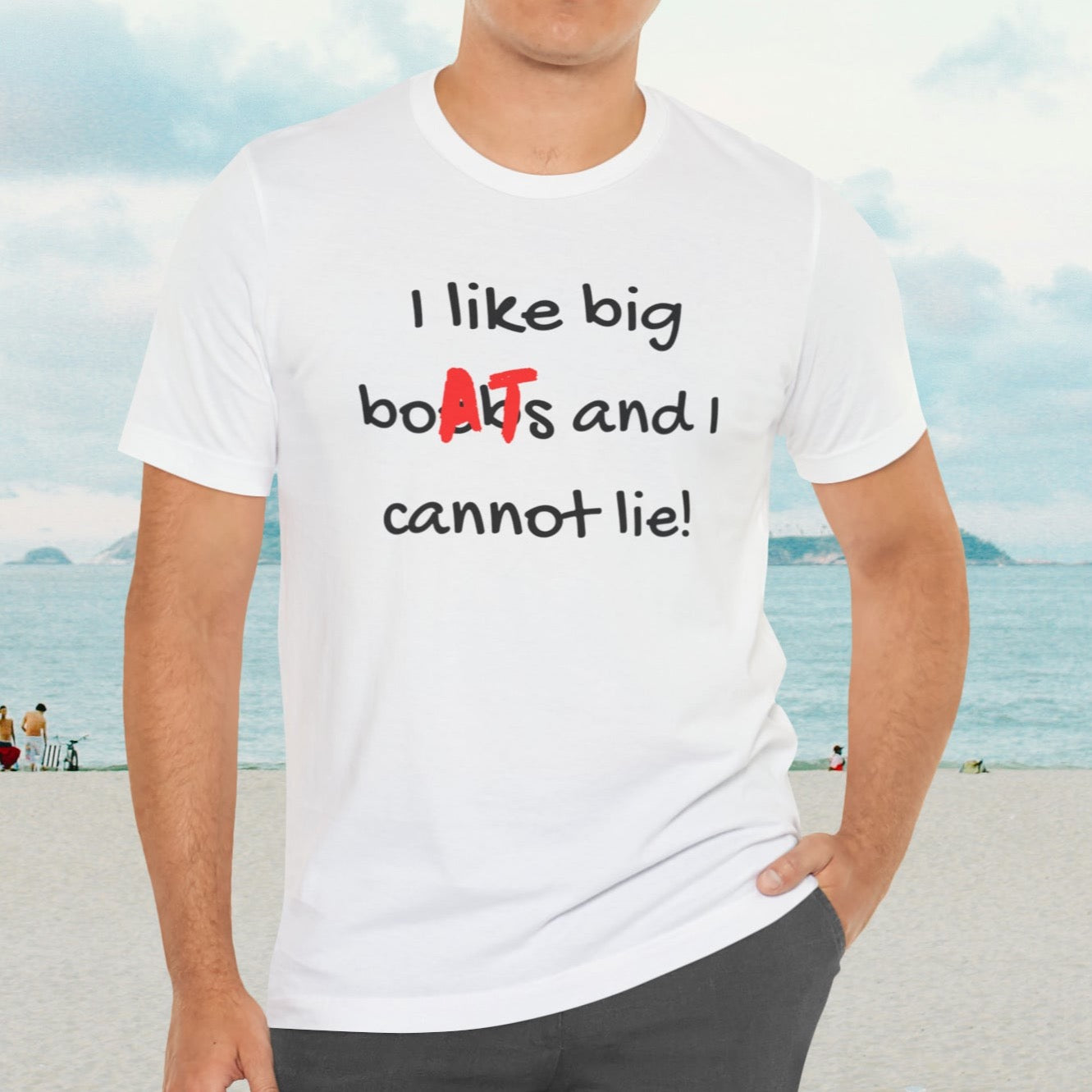 "Big Boats"- Funny Men's t- shirt