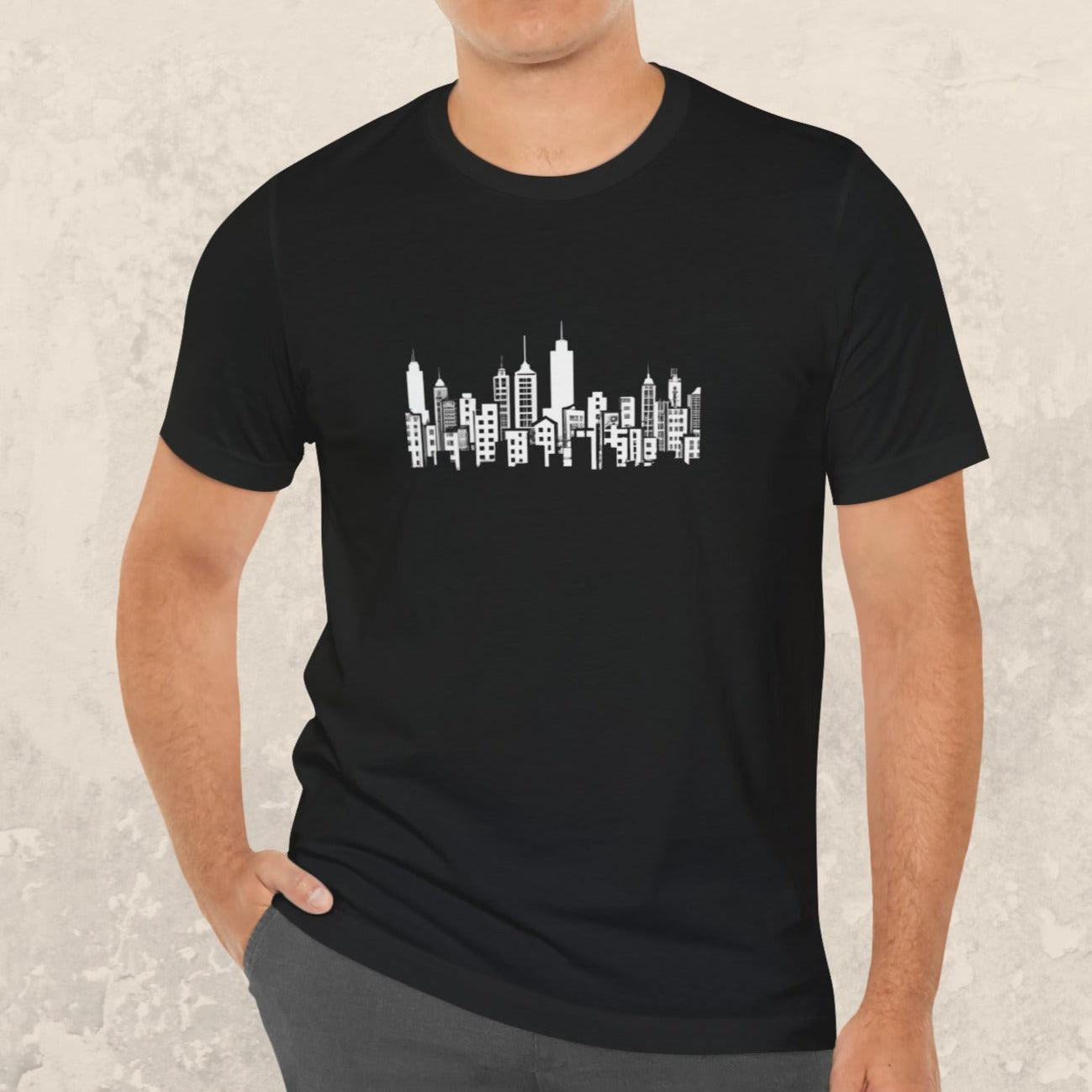 "Skyline" Minimalistic Design T-shirt