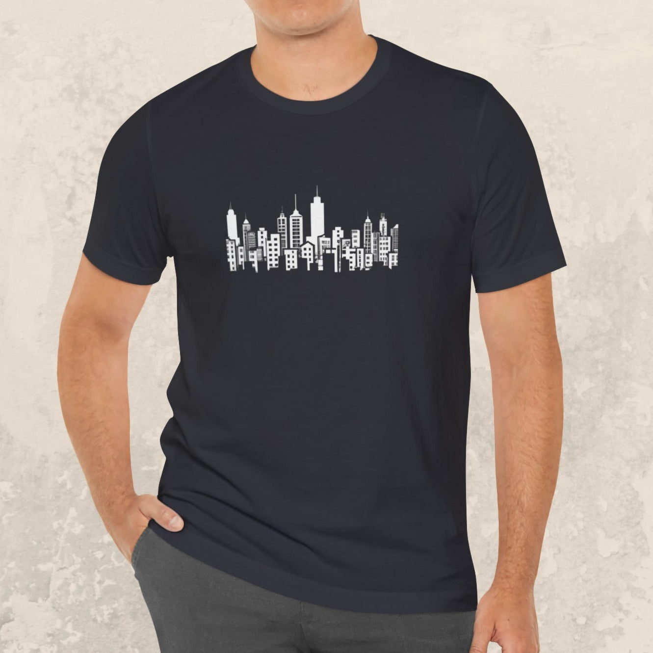 "Skyline" Minimalistic Design T-shirt