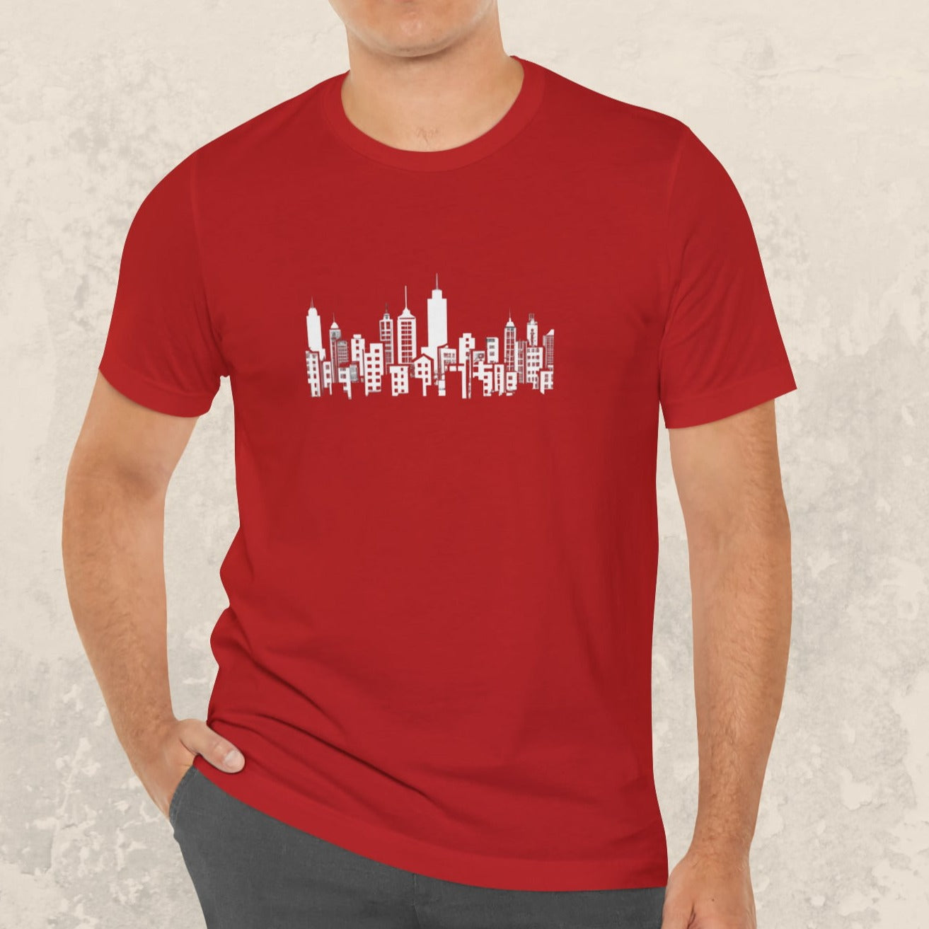 "Skyline" Minimalistic Design T-shirt