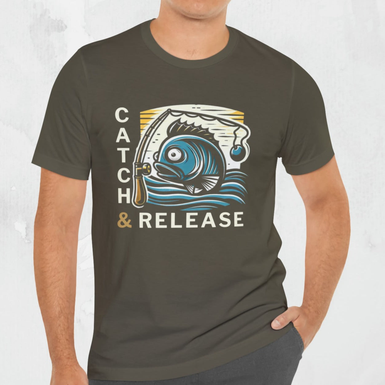 "Catch & Release" Men's T-shirt