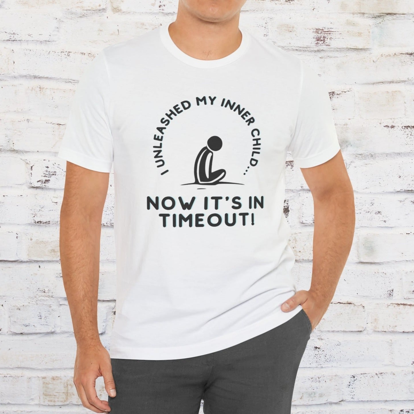 "My Inner Child Did It" Unisex T-Shirt