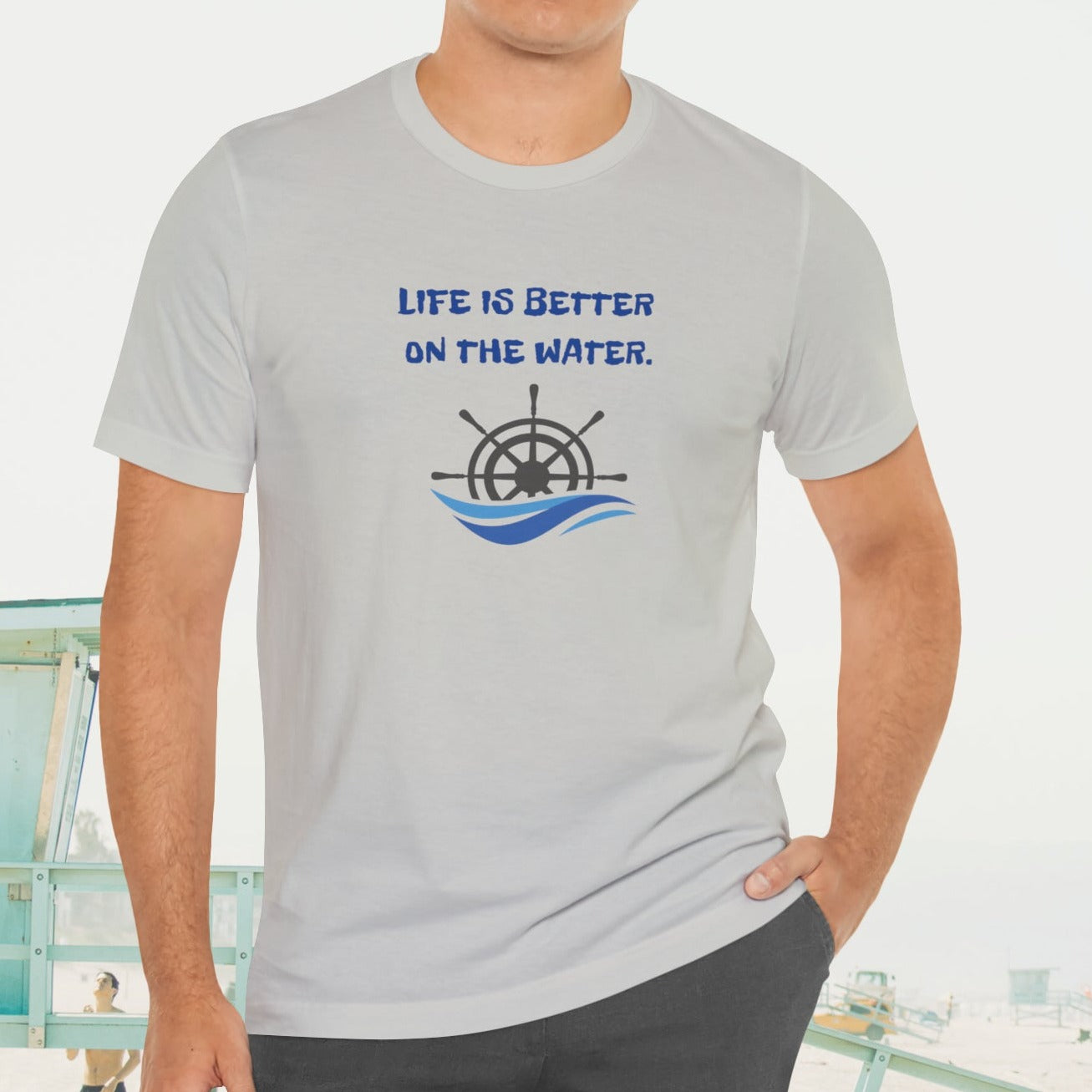 "Life on Water" Men's T-shirt