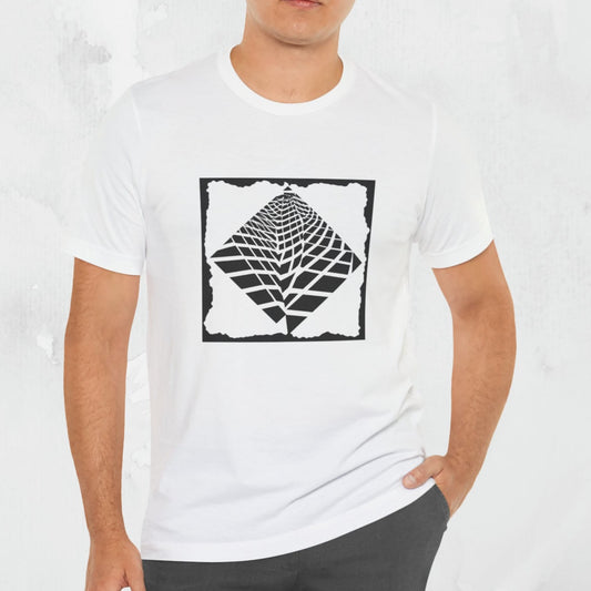 "Twisted Reality" Men's Graphic T-shirt - 100% Cotton - Urban Fashion