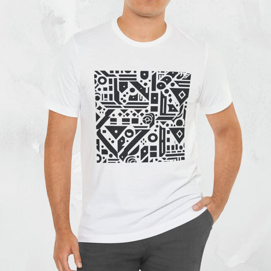 "Boho  Beat" Geometric Men's T-Shirt