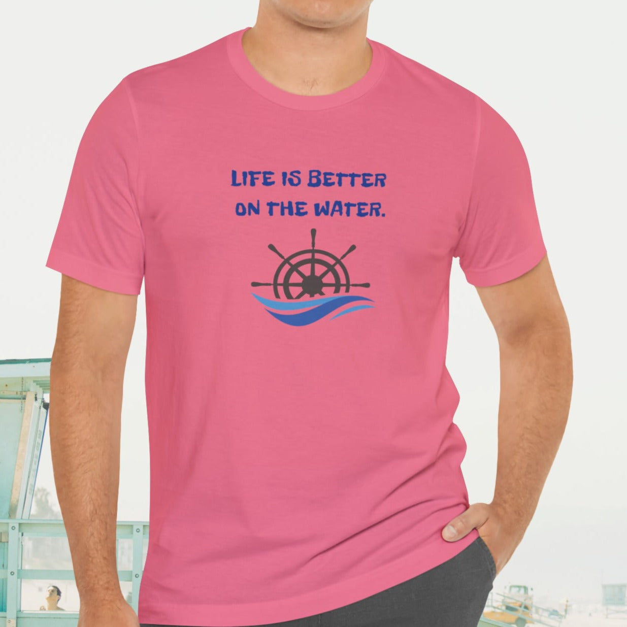 "Life on Water" Men's T-shirt