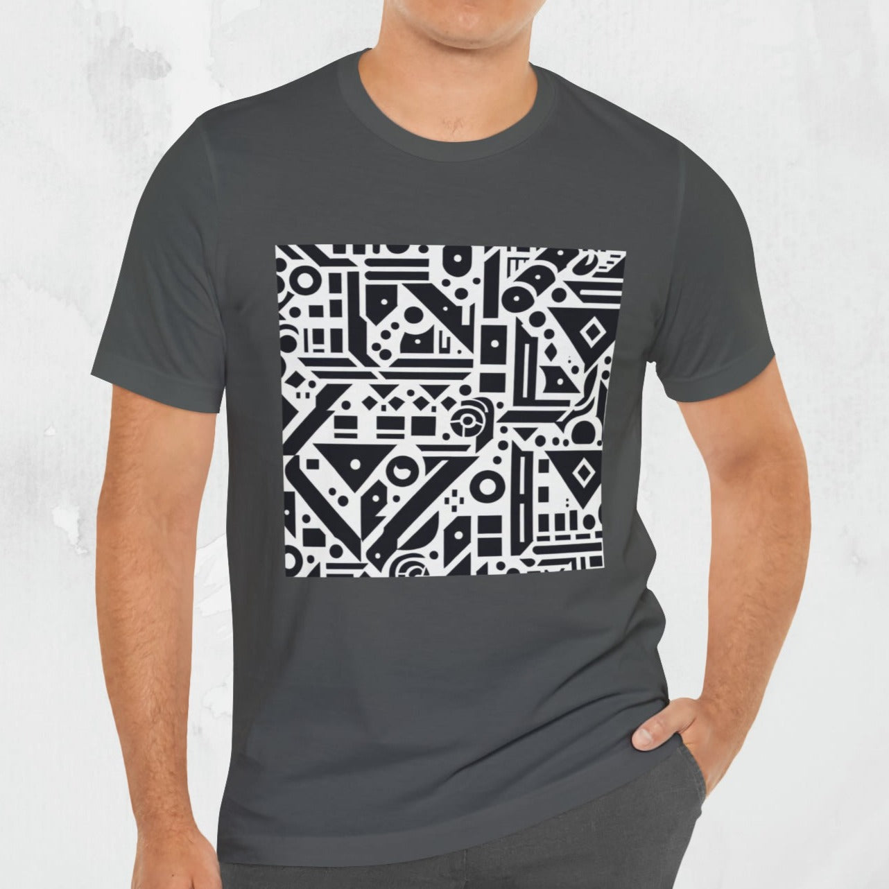 "Boho  Beat" Geometric Men's T-Shirt