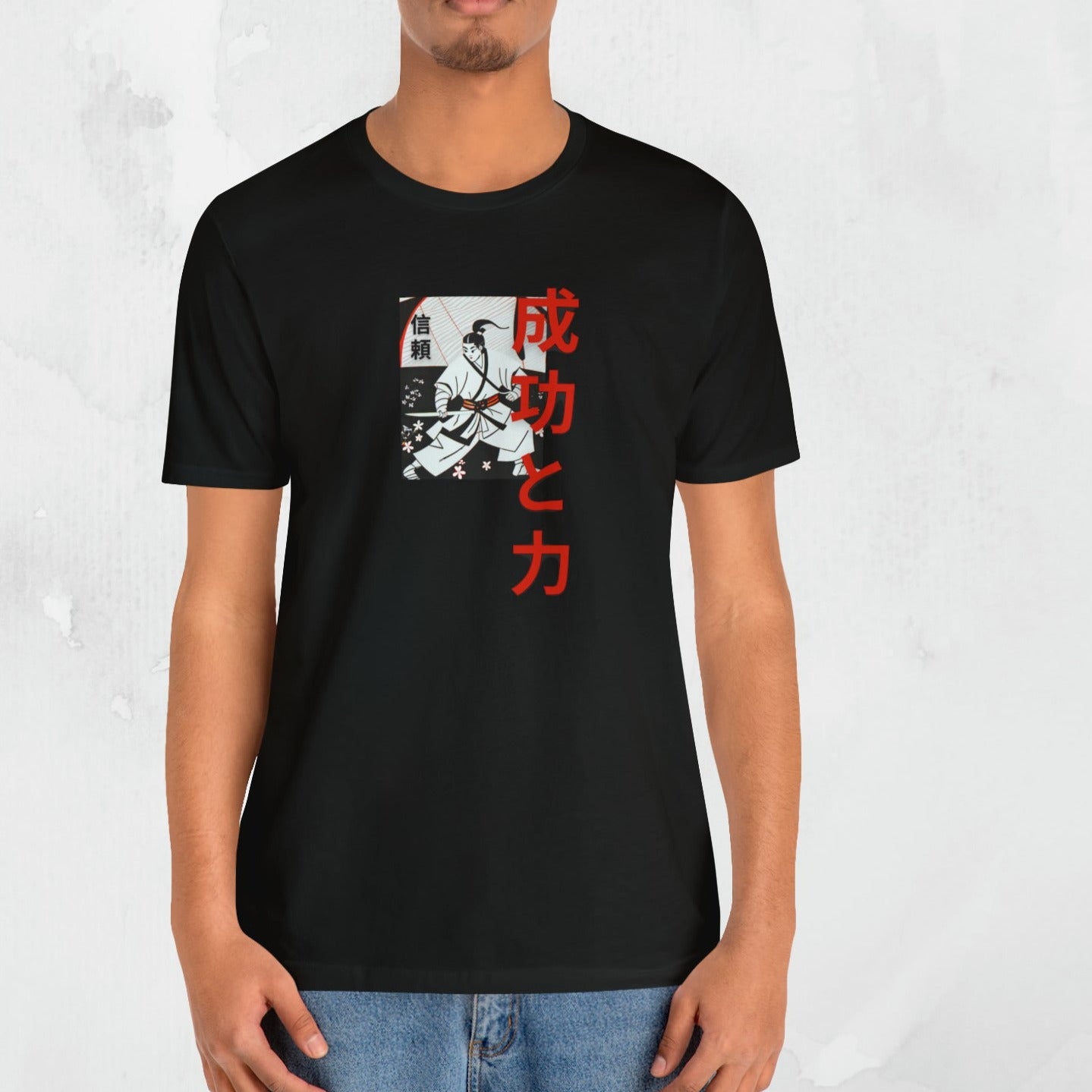 "Power & Success" Men's T-Shirt – Japanese Streetwear Inspired