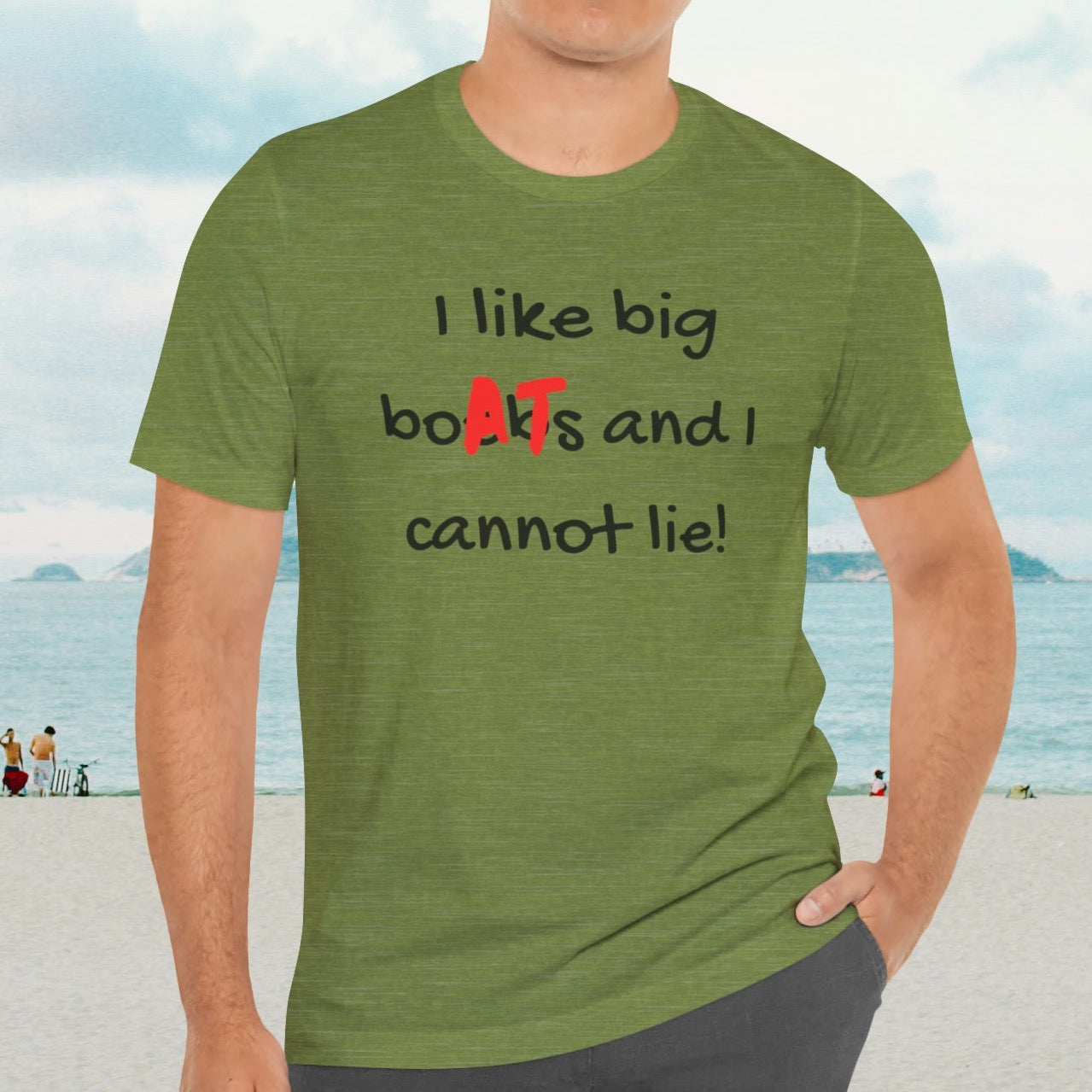 "Big Boats"- Funny Men's t- shirt