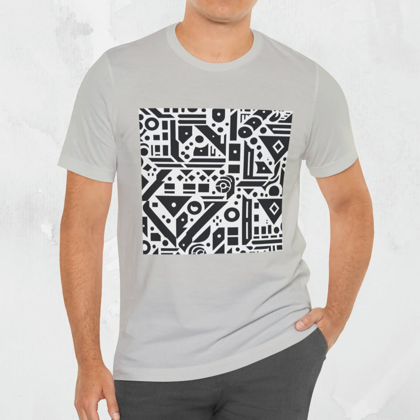 "Boho  Beat" Geometric Men's T-Shirt