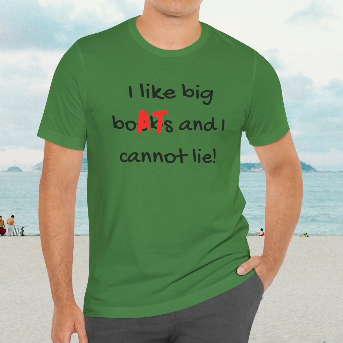 "Big Boats"- Funny Men's t- shirt