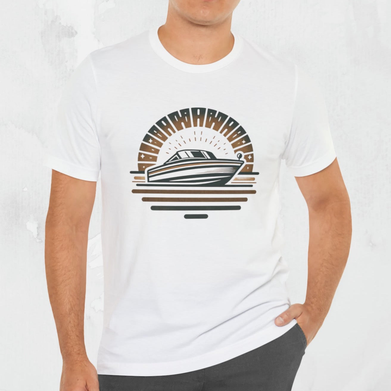 'Boat Life" Men's Retro T-shirt