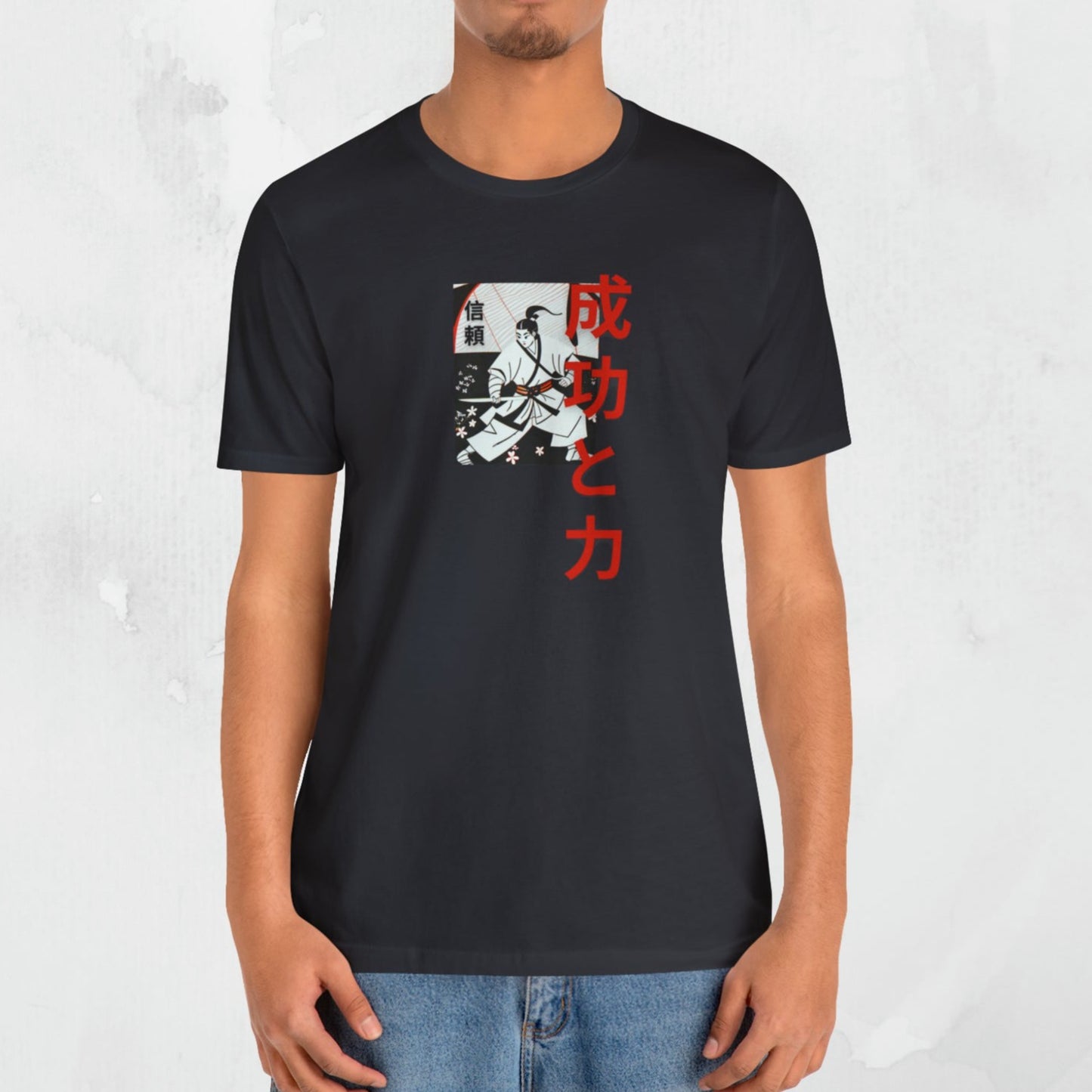 "Power & Success" Men's T-Shirt – Japanese Streetwear Inspired