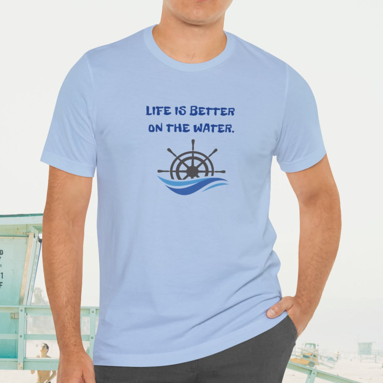 "Life on Water" Men's T-shirt