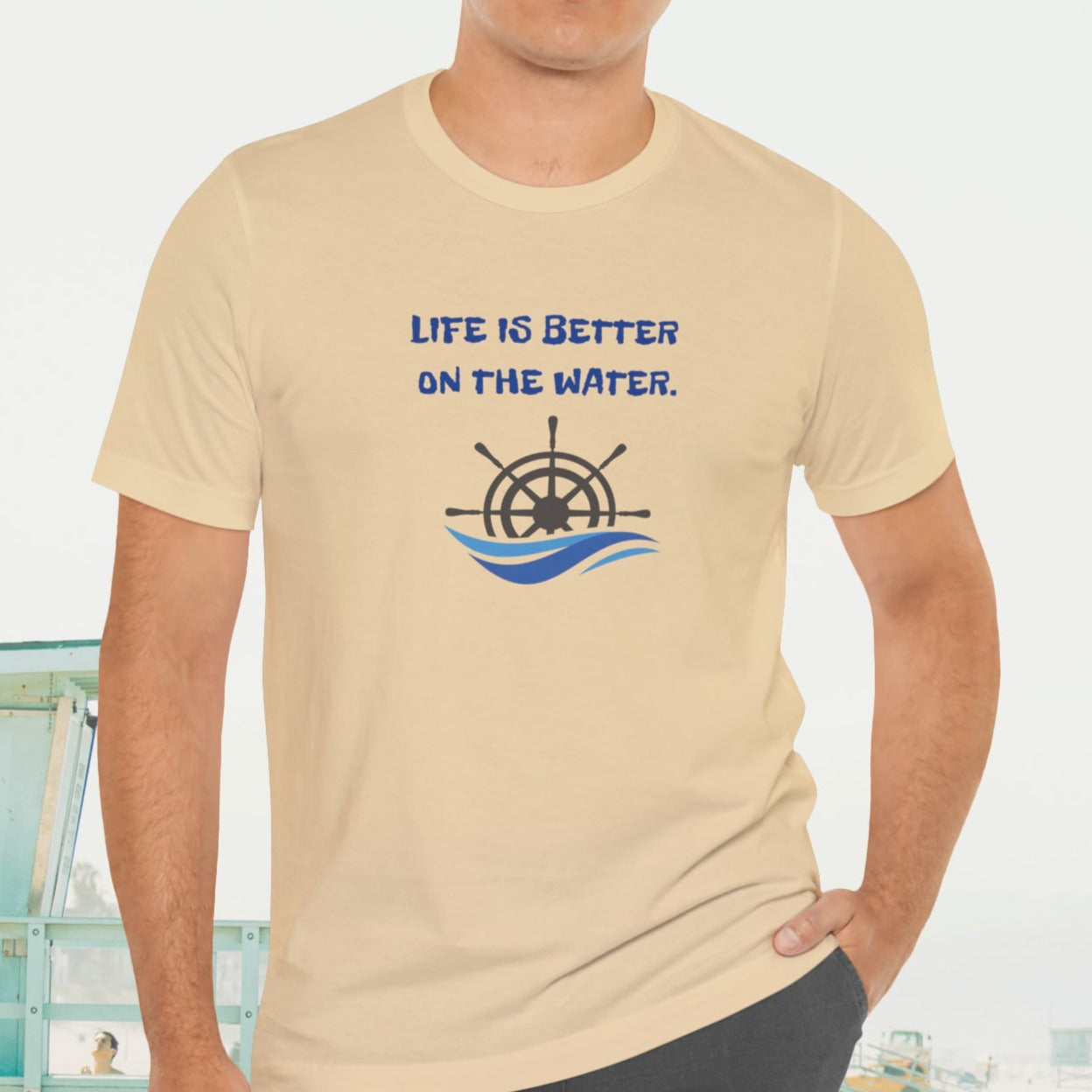 "Life on Water" Men's T-shirt