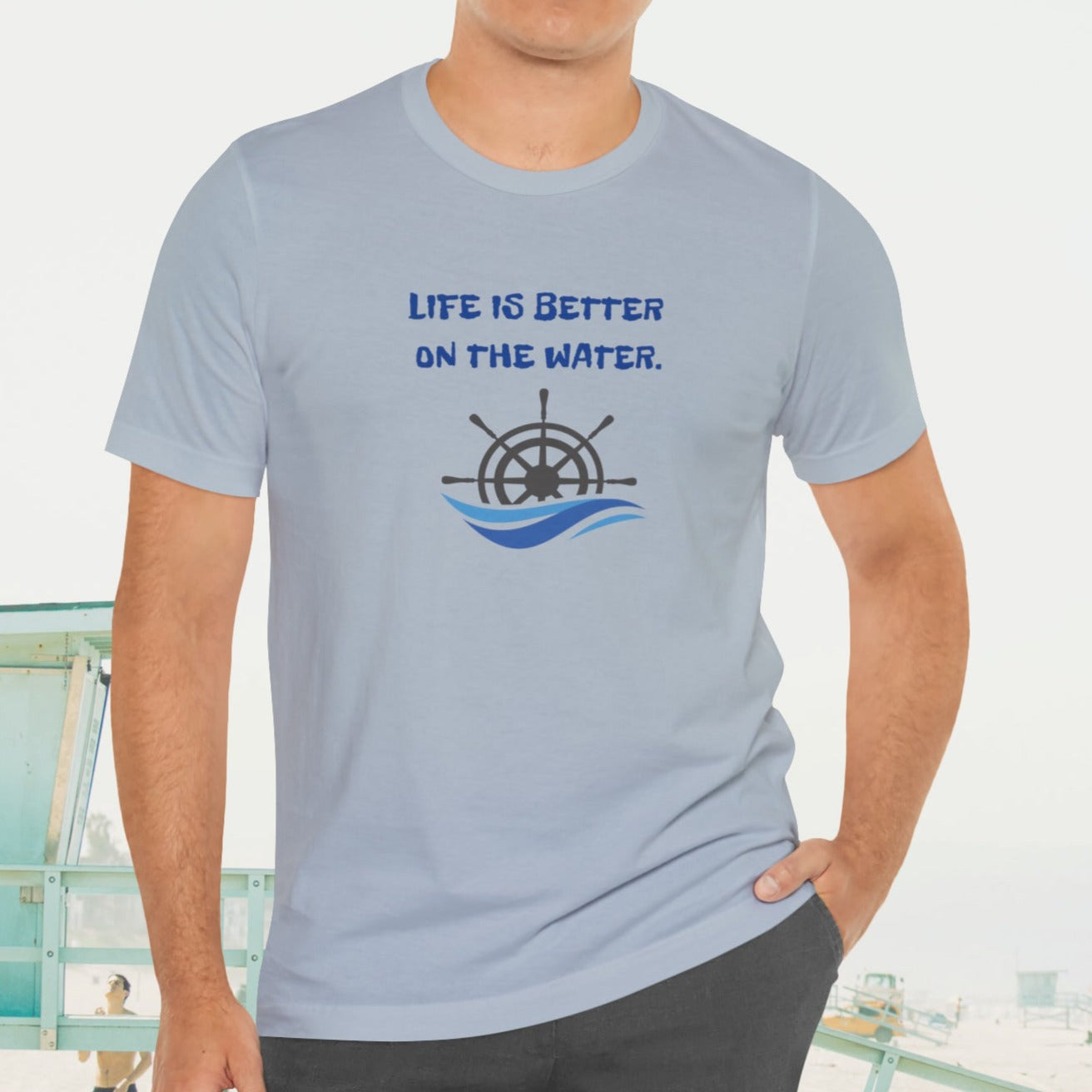 "Life on Water" Men's T-shirt