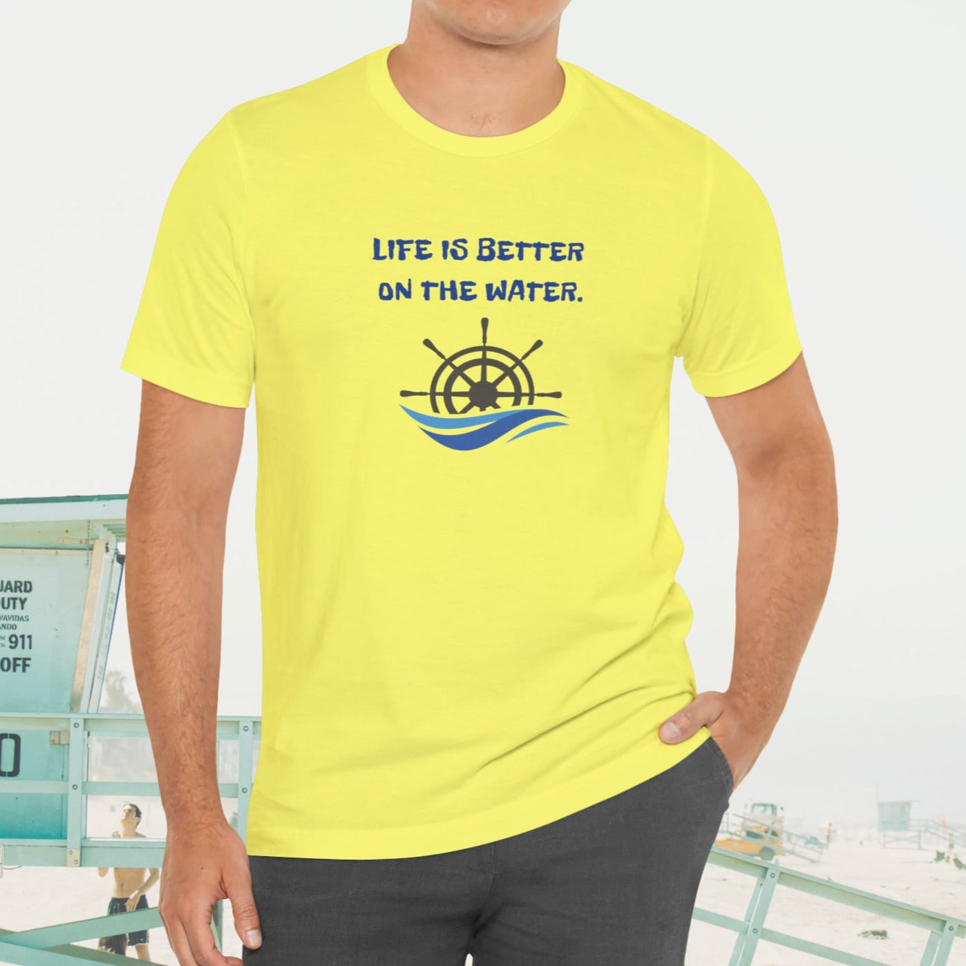 "Life on Water" Men's T-shirt