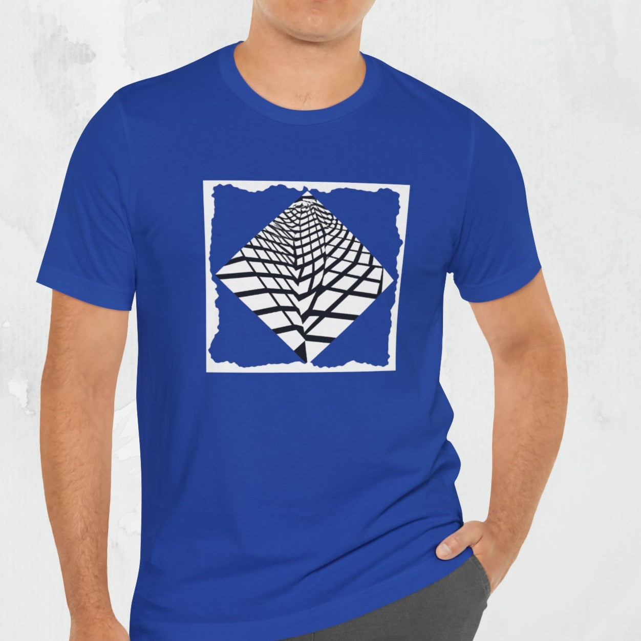 "Twisted Reality" Men's Graphic T-shirt - 100% Cotton - Urban Fashion