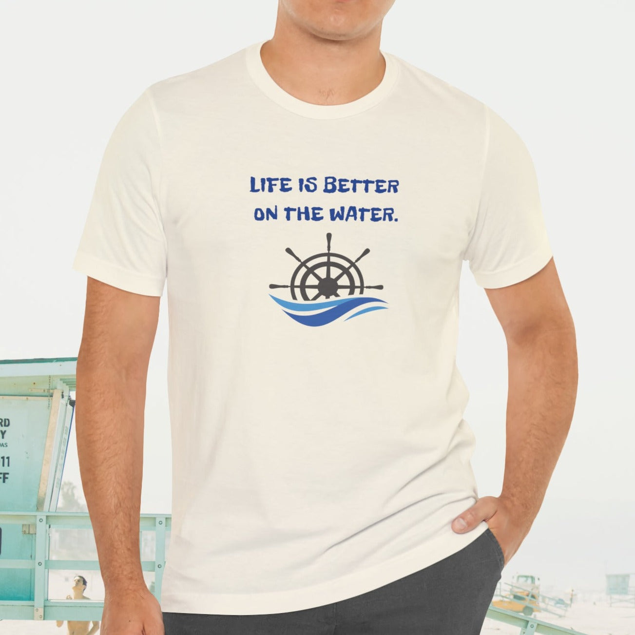 "Life on Water" Men's T-shirt