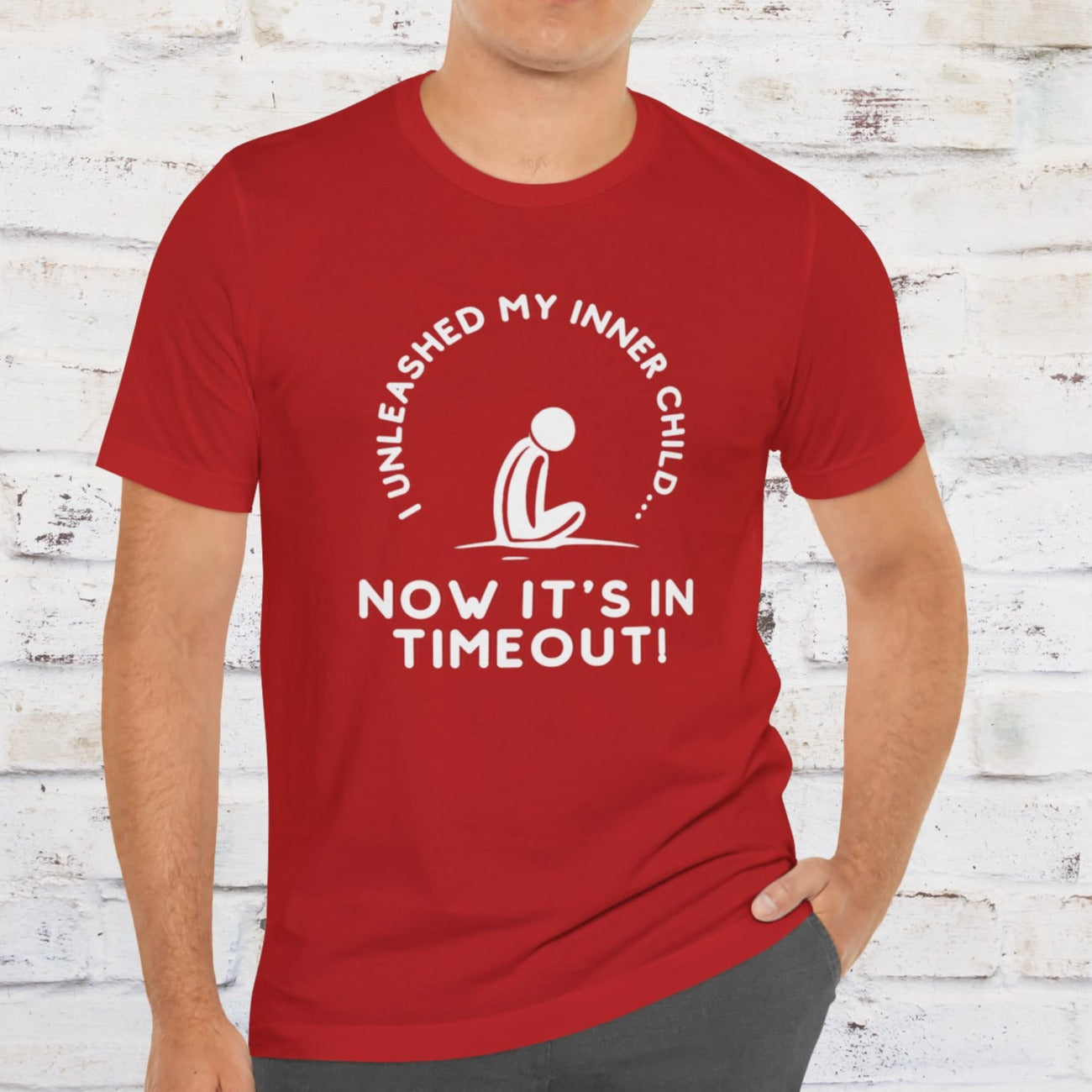 "My Inner Child Did It" Unisex T-Shirt