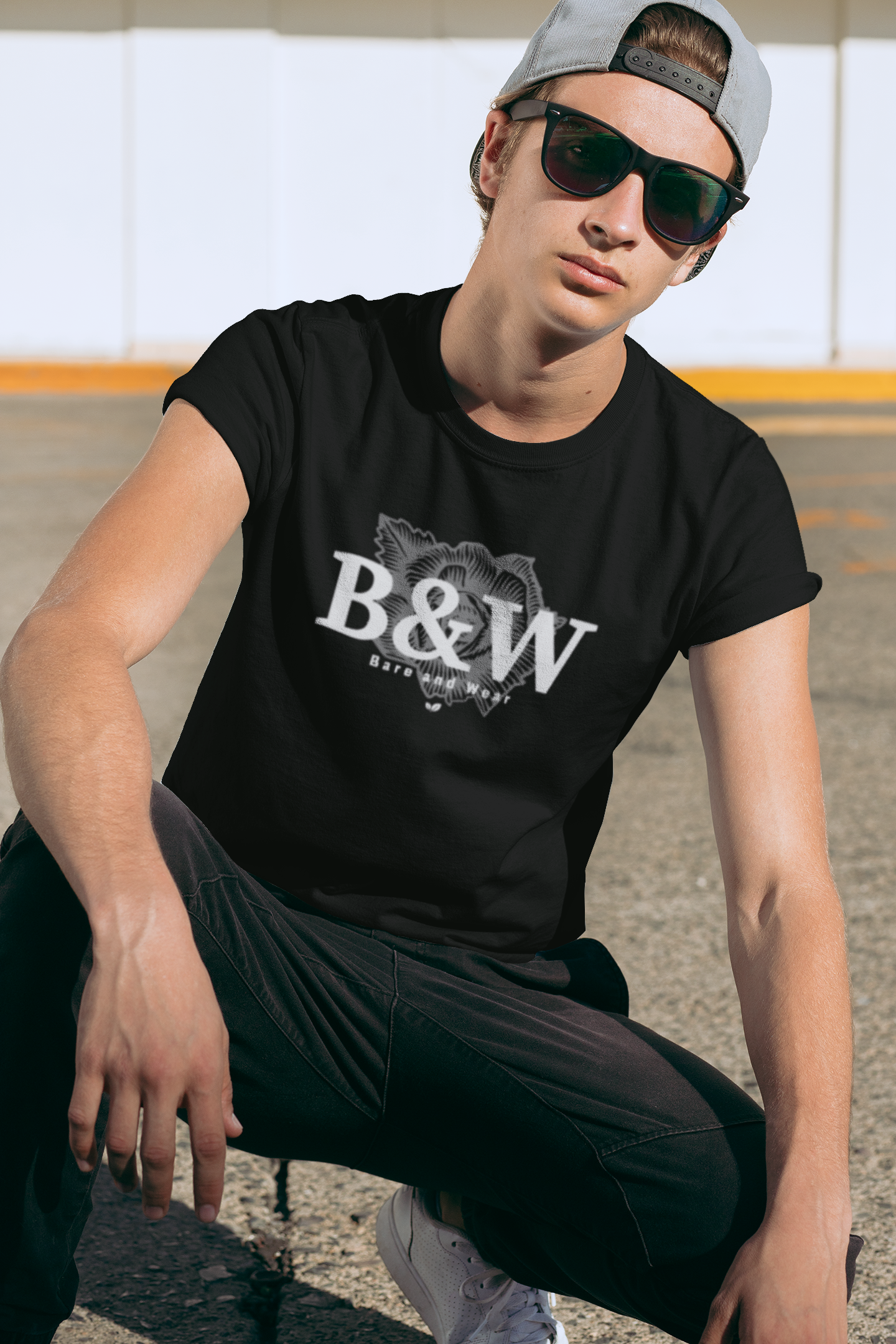 B&W Logo T-Shirt